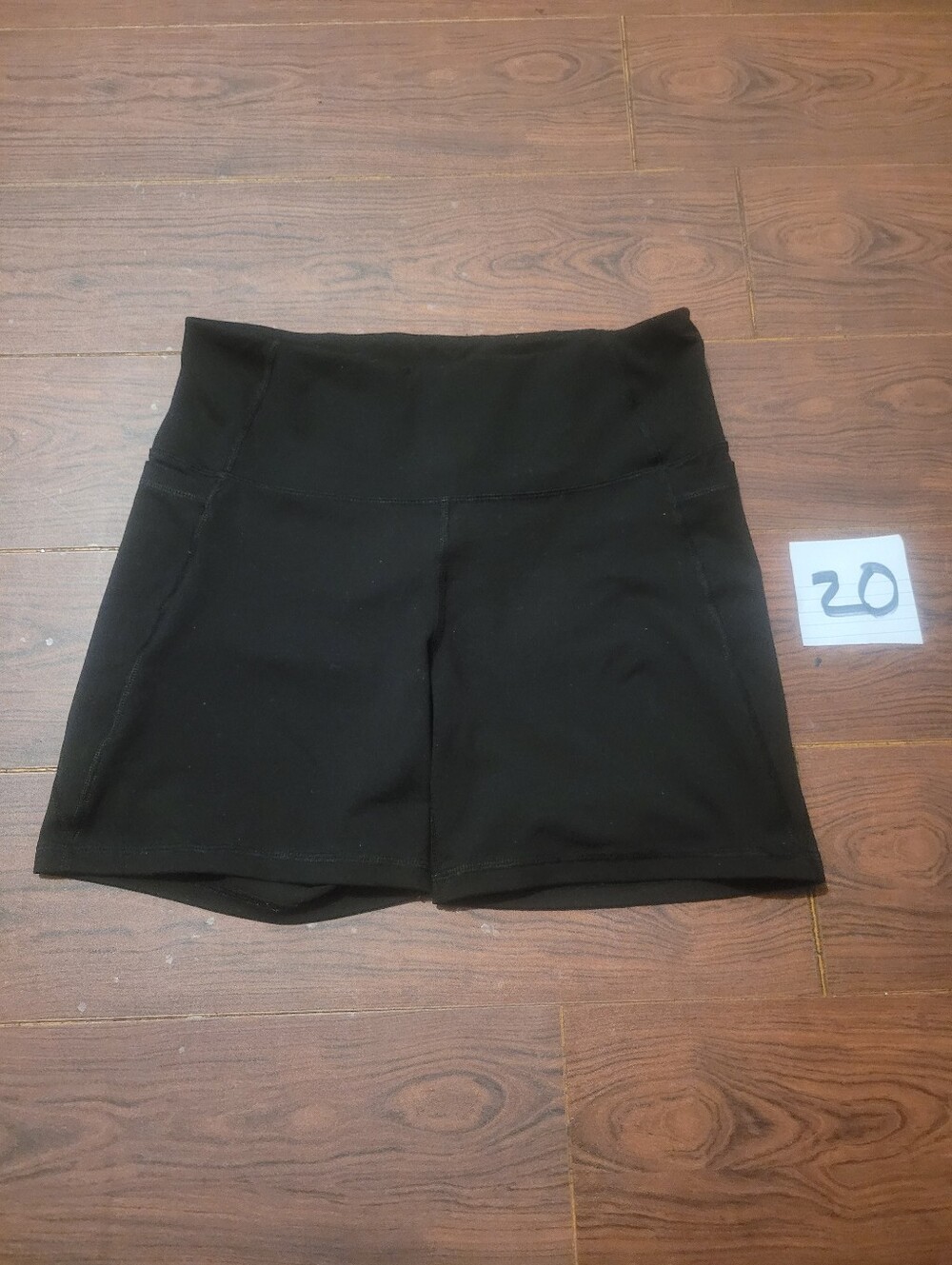 Champion Black High-Waist Athletic Shorts